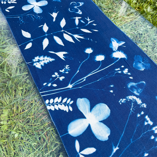 Cyanotype Lampshade Workshop - Saturday 30th August 2025
