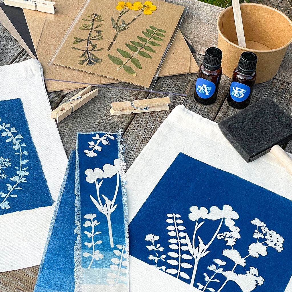 Cyanotype Wildflower Craft Kit