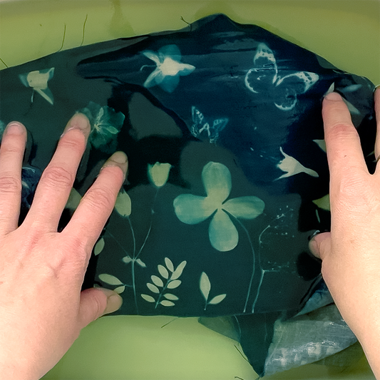 Cyanotype Lampshade Workshop - Saturday 18th October 2025