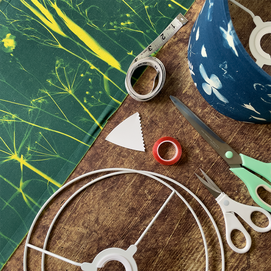 Cyanotype Lampshade Workshop - Saturday 17th May 2025