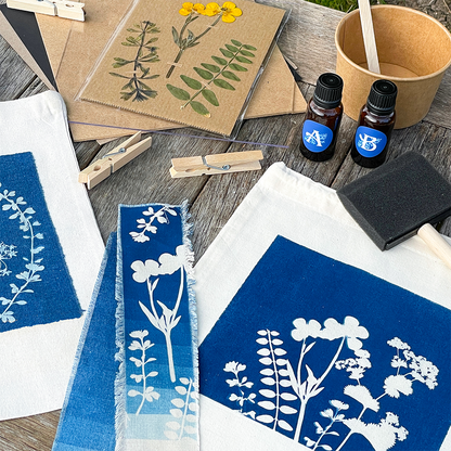 Cyanotype Wildflower Craft Kit