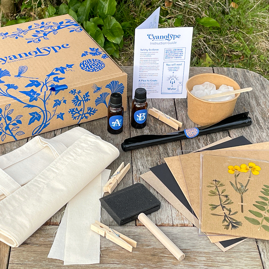 Cyanotype Wildflower Craft Kit